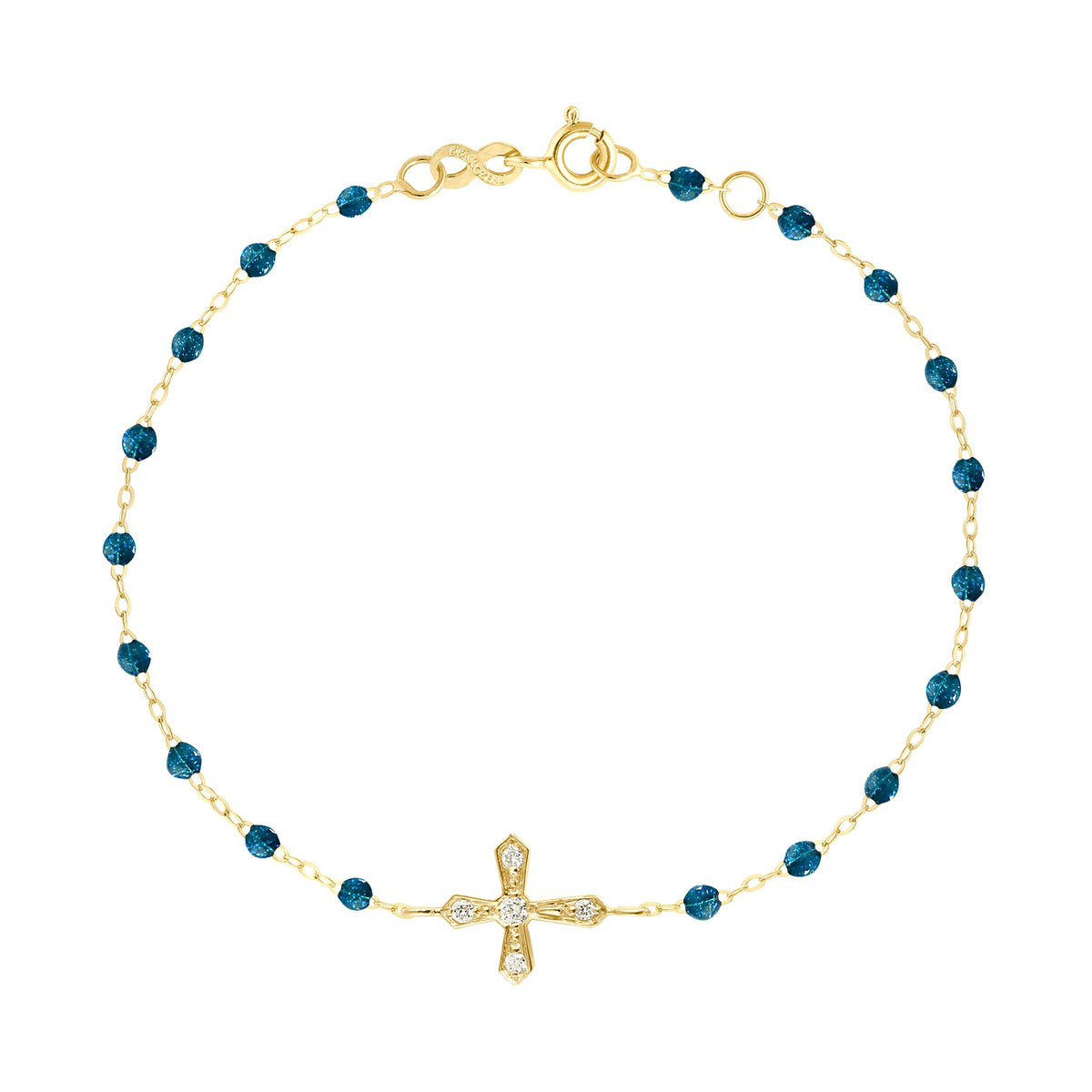 Classic Cross Vintage Diamond Jungle bracelet, Yellow Gold, 6.7 