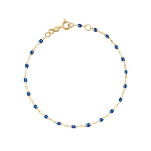 Gigi Clozeau - Classic Gigi Sapphire bracelet, Yellow Gold, 6.7"