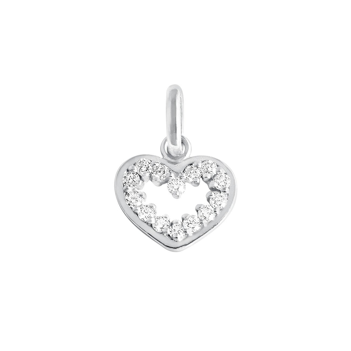 Heart Supreme diamond pendant White Gold Gigi Clozeau Jewelry