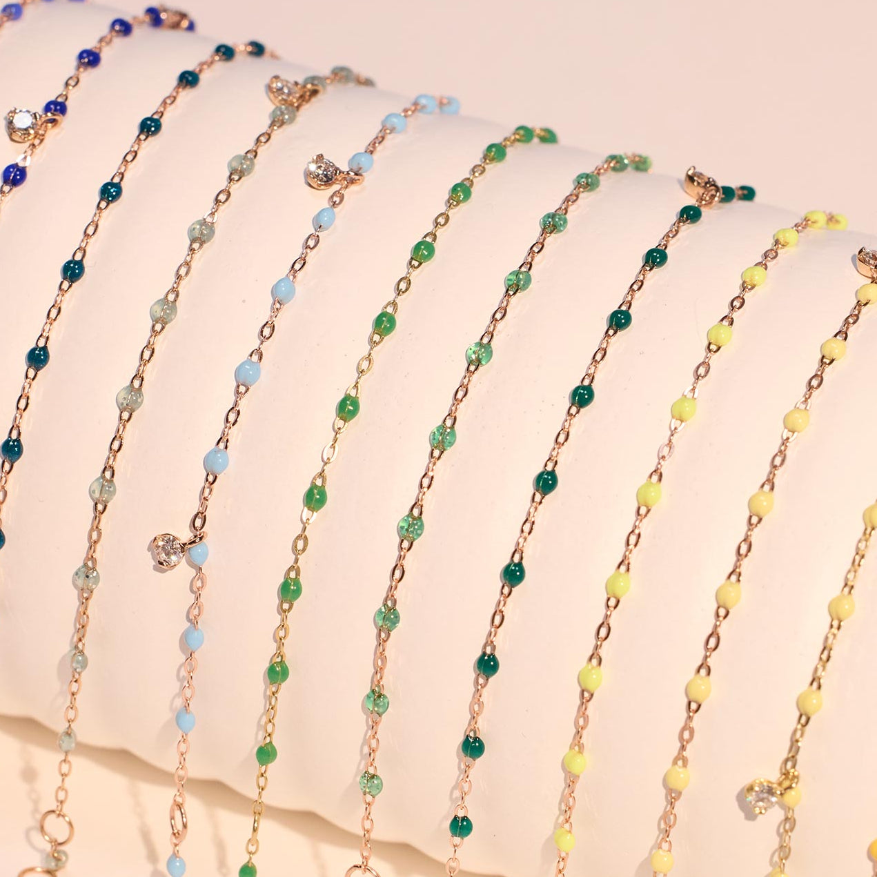 Gigi Clozeau - Classic Gigi Emerald bracelet, Yellow Gold, 6.7"