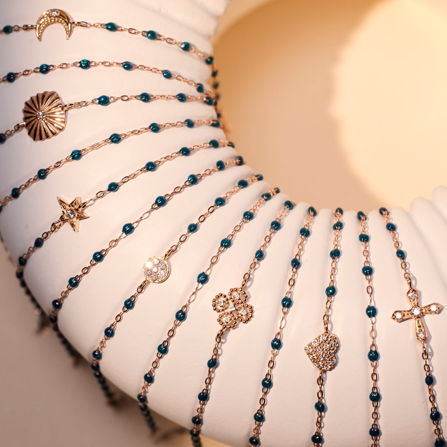 Gigi Clozeau - Classic Gigi Jungle necklace, yellow gold, 16.5"