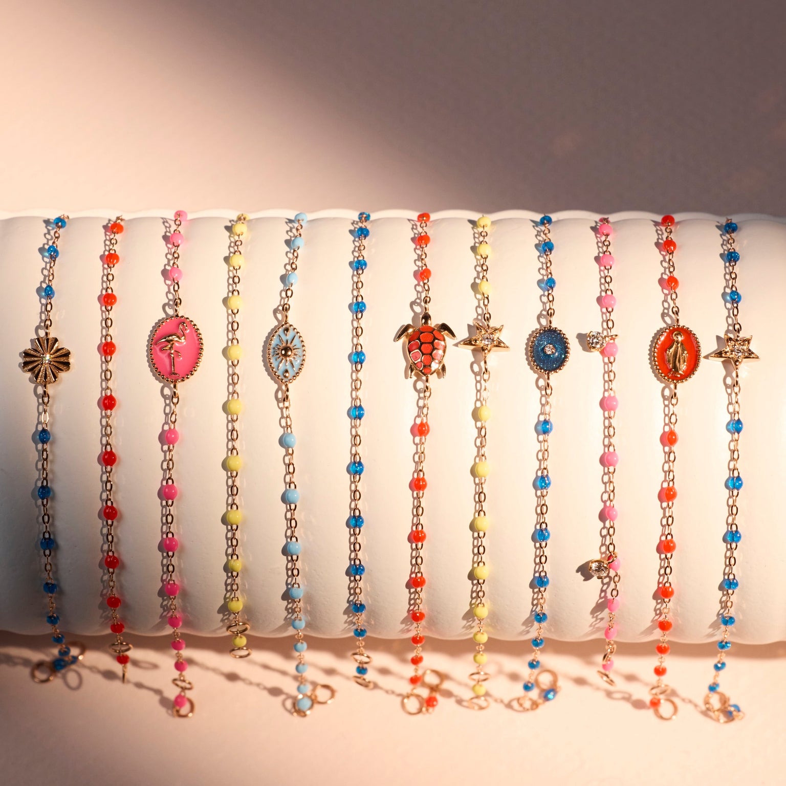 Gigi Clozeau - Classic Gigi Azur Bracelet, Yellow Gold, 6.7"