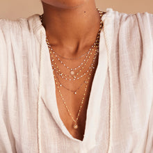 Gigi Clozeau - Classic Gigi Sparkle necklace, yellow gold, 16.5"
