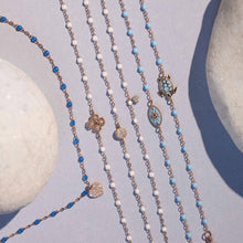 Gigi Clozeau - Karma Turquoise Bracelet, Yellow Gold, 6.7"