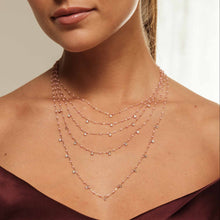 Gigi Clozeau - Classic Gigi Blush necklace, Yellow Gold, 16.5"