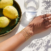 Gigi Clozeau - Croix Lumière Coral Diamond Bracelet, Rose Gold, 6.7"