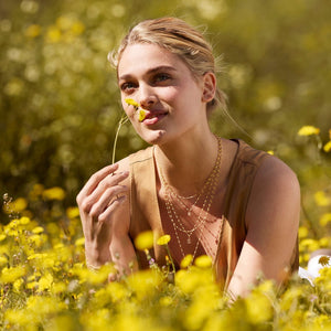 Gigi Clozeau - Classic Gigi Mimosa sautoir, Yellow Gold, 34"