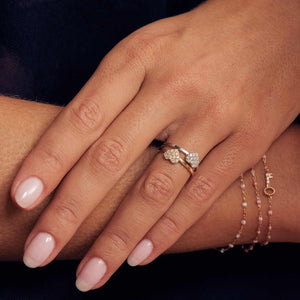 Gigi Clozeau - In Love Diamond Ring, Rose Gold, Size 6