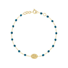 Gigi Clozeau - Madone Charm Classic Gigi Jungle bracelet, Yellow Gold, 6.7"