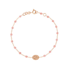 Gigi Clozeau - Madone Charm Classic Gigi Blush bracelet, Rose Gold, 6.7"