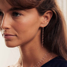 Gigi Clozeau - Classic Gigi dangling Blush diamond earrings, Rose Gold