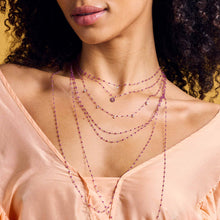 Gigi Clozeau - Madone Resin Charm Classic Gigi Galaxy Necklace, Yellow Gold, 16.5"