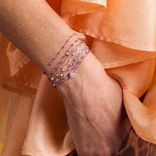 Gigi Clozeau - In Love Diamond Bracelet, Sparkle, Rose Gold, 6.7"