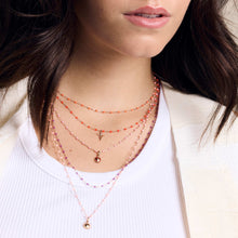 Gigi Clozeau - Classic Gigi Orange necklace, yellow gold, 16.5"