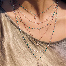 Gigi Clozeau - Classic Gigi Emerald necklace, yellow gold, 16.5"