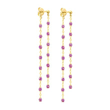 Gigi Clozeau - Classic Gigi Dangling Galaxy Earrings, Yellow Gold