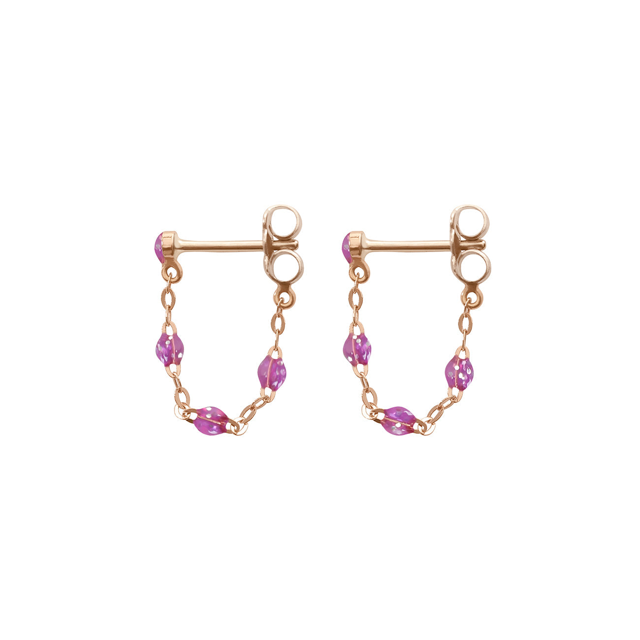 Gigi Clozeau - Classic Gigi Galaxy Earrings, Rose Gold