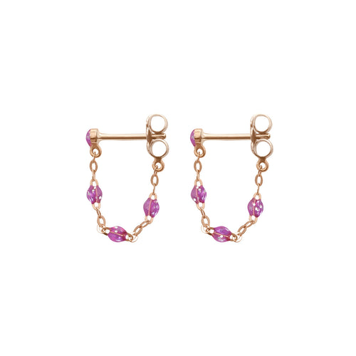Gigi Clozeau - Classic Gigi Galaxy Earrings, Rose Gold
