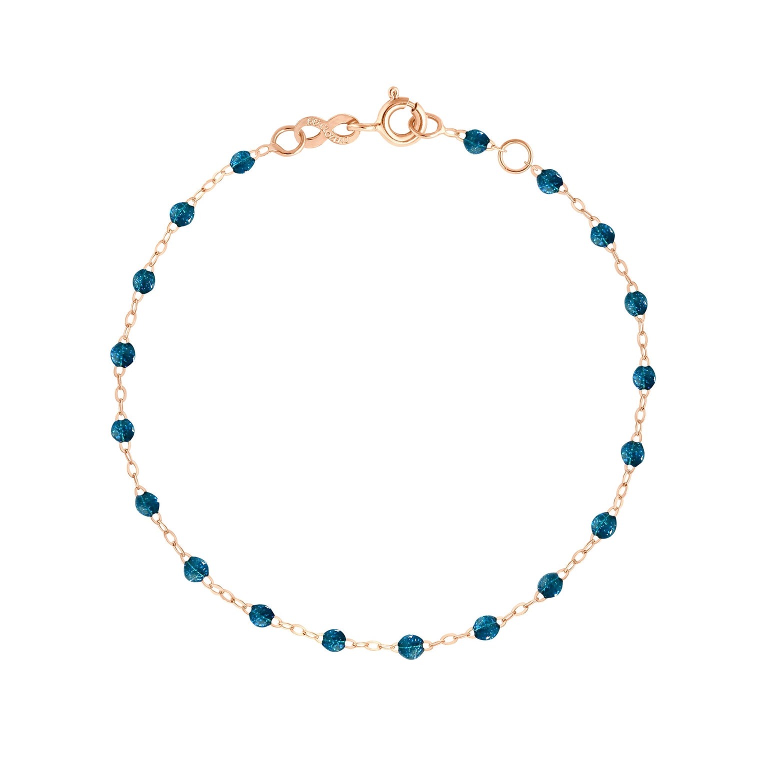 Gigi Clozeau - Classic Gigi Jungle Anklet, Rose Gold, 9.4"