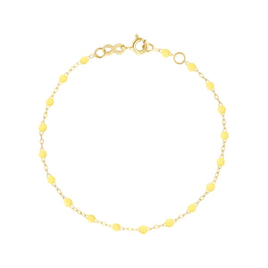 Gigi Clozeau - Classic Gigi Mimosa Anklet, Yellow Gold, 9.4"