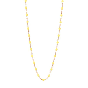 Gigi Clozeau - Classic Gigi Mimosa necklace, Rose Gold, 16.5"