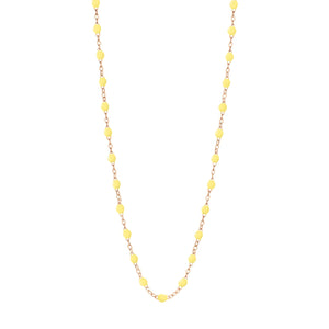 Gigi Clozeau - Classic Gigi Mimosa Necklace, Rose Gold, 19.7"