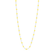 Gigi Clozeau - Classic Gigi Mimosa Necklace, White Gold, 19.7"
