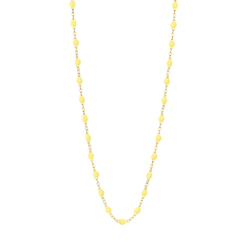 Gigi Clozeau - Classic Gigi Mimosa necklace, Yellow Gold, 16.5