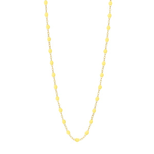 Gigi Clozeau - Classic Gigi Mimosa necklace, Yellow Gold, 16.5"