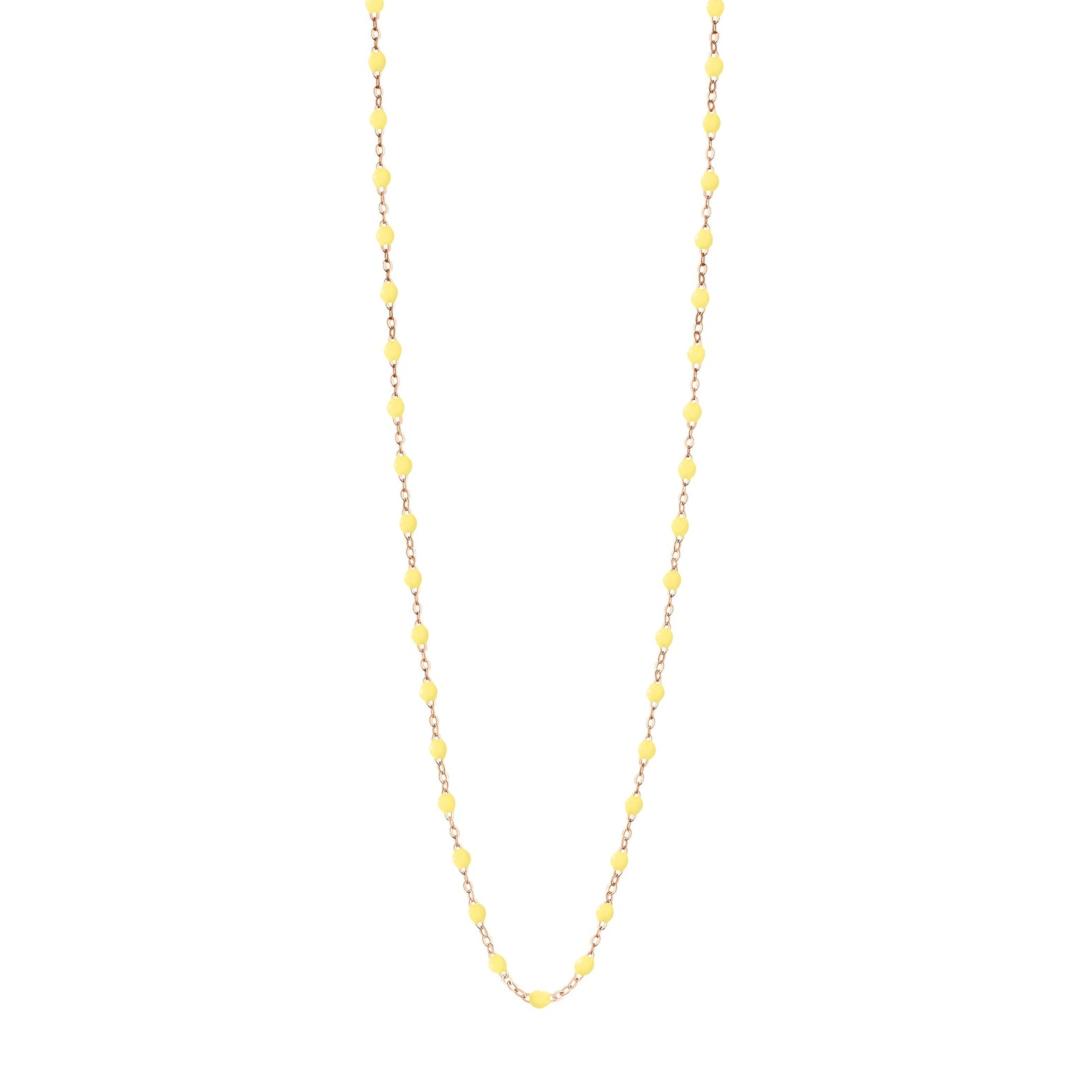 Gigi Clozeau - Classic Gigi Mimosa sautoir, Rose Gold, 34"