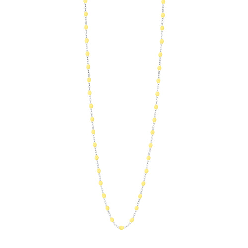 Gigi Clozeau - Classic Gigi Mimosa sautoir, White Gold, 34