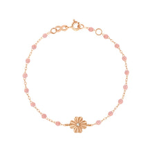Gigi Clozeau - Clover Lumière Blush Diamond Bracelet, Rose Gold, 6.7"