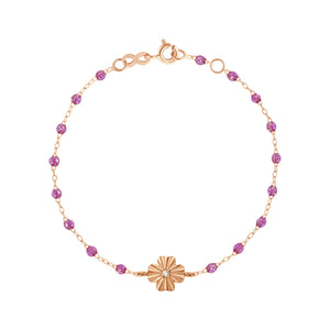 Gigi Clozeau - Clover Lumière Galaxy Diamond Bracelet, Rose Gold, 6.7"