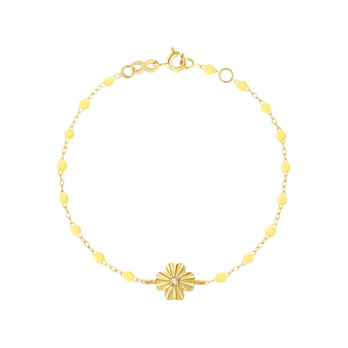 Gigi Clozeau - Clover Lumière Mimosa Diamond Bracelet, Yellow Gold, 6.7