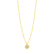 Gigi Clozeau - Clover Lumière Mimosa Diamond Necklace, Yellow Gold, 16.5"