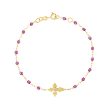Gigi Clozeau - Croix Lumière Galaxy Diamond Bracelet, Yellow Gold, 6.7"