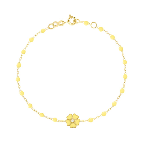 Gigi Clozeau - Flower Classic Gigi Mimosa diamond bracelet, Yellow Gold, 6.7