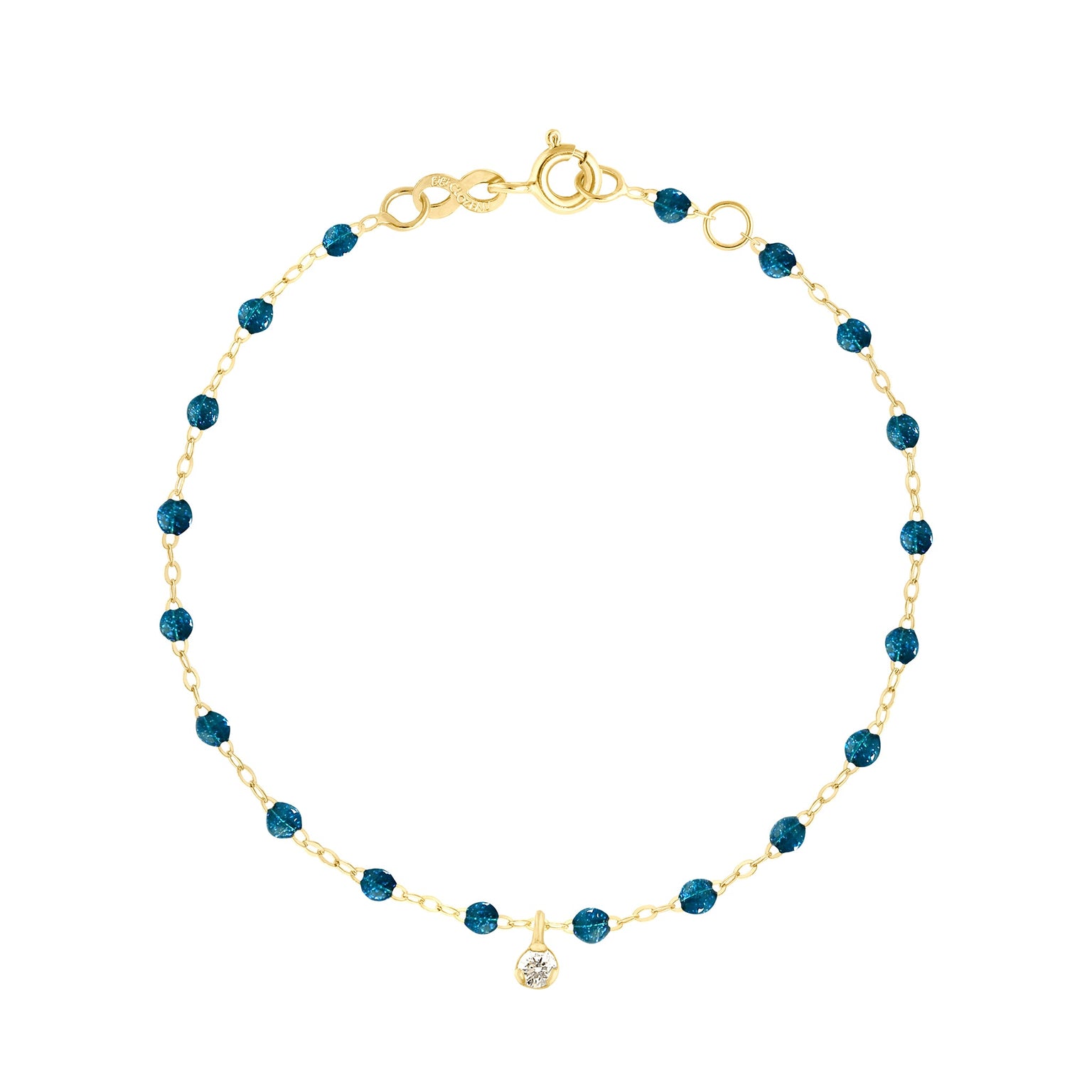 Gigi Clozeau - Gigi Supreme 1 Diamond Bracelet, Jungle, Yellow Gold, 6.7"