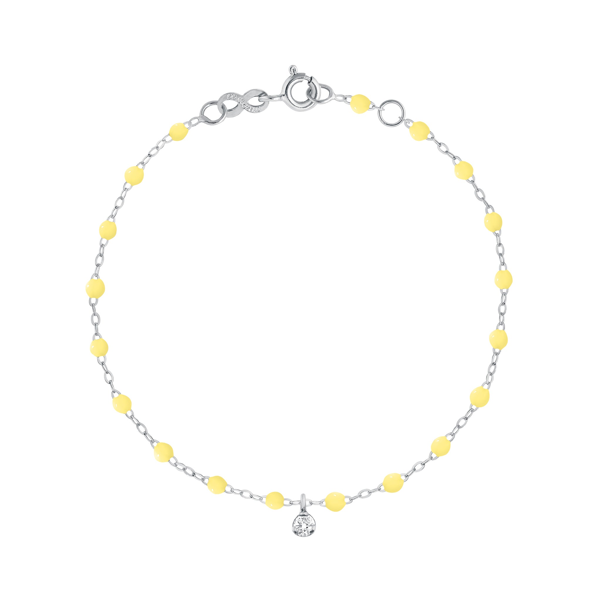 Gigi Clozeau - Gigi Supreme 1 Diamond Bracelet, Mimosa, White Gold, 6.7"
