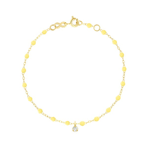 Gigi Clozeau - Gigi Supreme 1 Diamond Bracelet, Mimosa, Yellow Gold, 6.7"