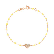 Gigi Clozeau - In Love Diamond Bracelet, Mimosa, Rose Gold, 6.7"