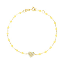 Gigi Clozeau - In Love Diamond Bracelet, Mimosa, Yellow Gold, 6.7"
