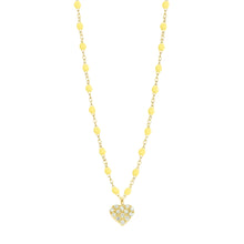 Gigi Clozeau - In Love Diamond Necklace, Mimosa, Yellow Gold, 16.5"