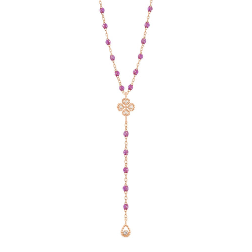 Gigi Clozeau - Lucky Classic Gigi Galaxy Diamond rosary, Rose Gold, 17.7