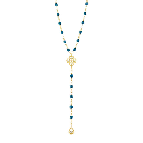 Gigi Clozeau - Lucky Classic Gigi Jungle diamond rosary, Yellow Gold, 17.7
