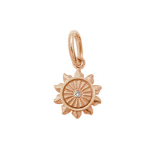 Gigi Clozeau - Lucky Sun Diamond Pendant, Rose Gold