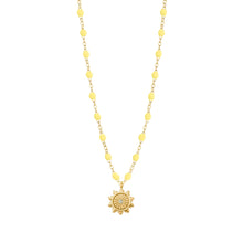 Gigi Clozeau - Lucky Sun Mimosa Diamond Necklace, Yellow Gold, 16.5"