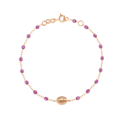 Gigi Clozeau - Madone Charm Classic Gigi Galaxy Bracelet, Rose Gold, 6.7