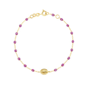 Gigi Clozeau - Madone Charm Classic Gigi Galaxy Bracelet, Yellow Gold, 6.7"