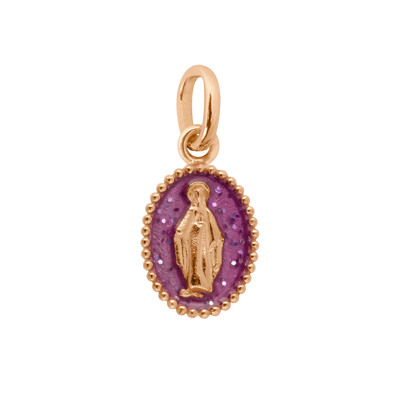 Gigi Clozeau - Madone Galaxy Resin Pendant, Rose Gold